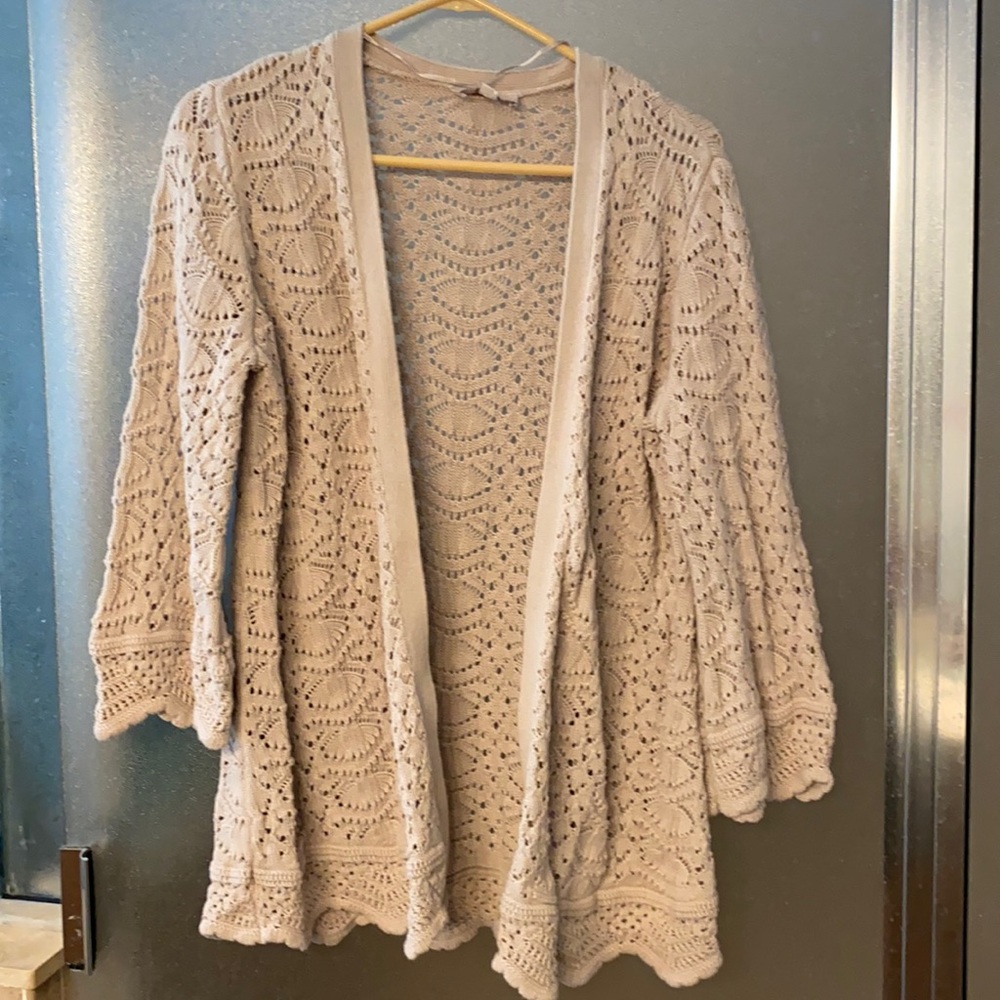 Loft cardigan. Size medium